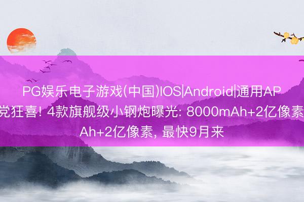 PG娱乐电子游戏(中国)IOS|Android|通用APP下载 小屏党狂喜! 4款旗舰级小钢炮曝光: 8000mAh+2亿像素, 最快9月来