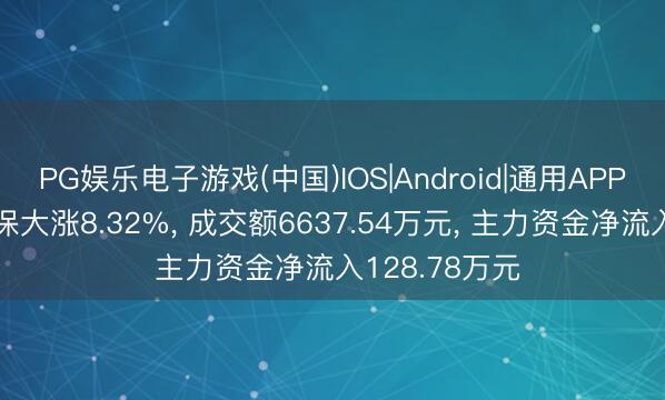 PG娱乐电子游戏(中国)IOS|Android|通用APP下载 中兰环保大涨8.32%， 成交额6637.54万元， 主力资金净流入128.78万元