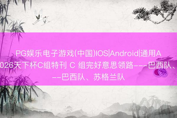 PG娱乐电子游戏(中国)IOS|Android|通用APP下载 2026天下杯C组特刊 C 组完好意思领路---巴西队、苏格兰队